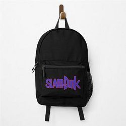 Slam Dunk Backpacks - Red Stroke Blue Letter Slam Dunk Backpack RB0512