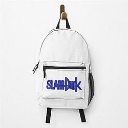 Slam Dunk Backpacks - Black Stroke Blue Letter Slam Dunk Backpack RB0512