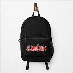 Slam Dunk Backpacks - White Stroke Red Letter Slam Dunk Backpack RB0512