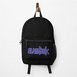 Slam Dunk Backpacks - Gold Stroke Blue Letter Slam Dunk Backpack RB0512