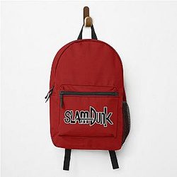 Slam Dunk Backpacks - White Stroke Black Letter Slam Dunk Backpack RB0512