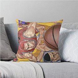 Slam Dunk Pillows - Slam Dunk Throw Pillow RB0512