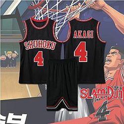 Slam Dunk Cosplay - Slam Dunk Akagi Takenori Black Cosplay Costume