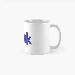 Slam Dunk Mugs - Black Stroke Blue Letter Slam Dunk Classic Mug RB0512