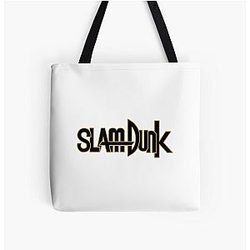 Slam Dunk Bags - Gold Stroke Black Letter Slam Dunk Tote Bag RB0512
