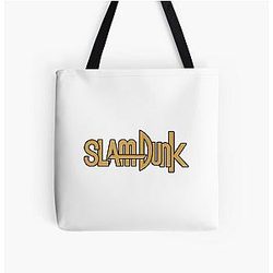 Slam Dunk Bags - Black Stroke Gold Letter Slam Dunk Tote Bag RB0512