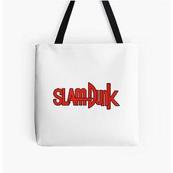 Slam Dunk Bags - Dark Stroke Red Letter Slam Dunk Tote Bag RB0512