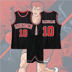 Slam Dunk Cosplay - Slam Dunk Sakuragi Hanamichi Black Cosplay Costume