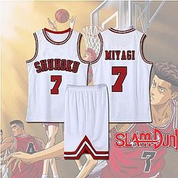 Slam Dunk Cosplay - Slam Dunk Ryota Miyagi White Cosplay Costume