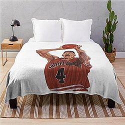 Slam Dunk Blanket - Slam Dunk Anime Throw Blanket RB0512