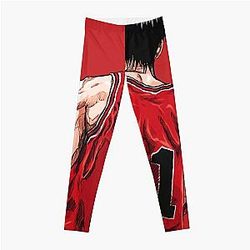 Slam Dunk Leggings - Slam Dunk Kaede Rukawa Leggings RB0512