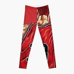 Slam Dunk Leggings - Slam Dunk Hanamichi Sakuragi Leggings RB0512
