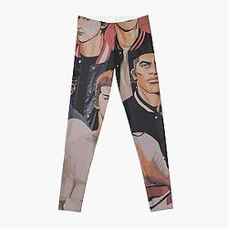 Slam Dunk Leggings - Slam Dunk Team Shohoku Streetwear Leggings RB0512
