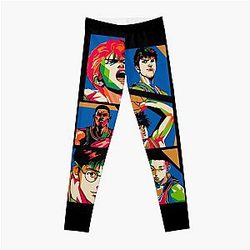 Slam Dunk Leggings - Slam Dunk Retro Vintage Leggings RB0512