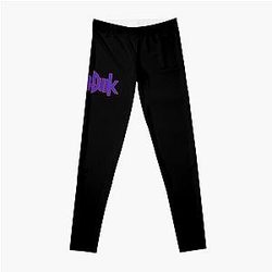Slam Dunk Leggings - Red Stroke Blue Letter Slam Dunk Leggings RB0512