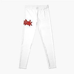 Slam Dunk Leggings - Dark Stroke Red Letter Slam Dunk Leggings RB0512