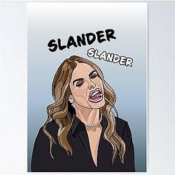 SLANDER SLANDER  at The Lawyer Lunch Poster RB1512