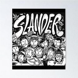 Slander Logo Classic TShirt Poster RB1512