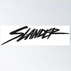 Slander Logo Poster RB1512