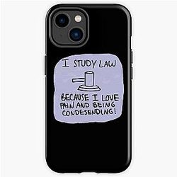 Law Slander Sticker iPhone Tough Case RB1512