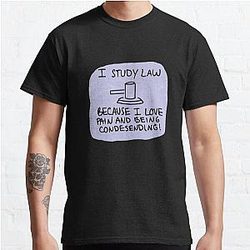 Law Slander Sticker Classic TShirt RB1512