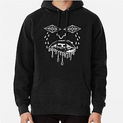 Slander in Tears: Soundtrack to My Heartbeat Pullover Hoodie RB1512