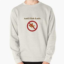 Fish Lady Slander Pullover Sweatshirt RB1512