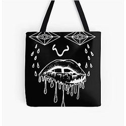 Slander in Tears: Soundtrack to My Heartbeat All Over Print Tote Bag RB1512