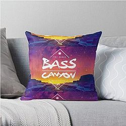 Bass Canyon Throw Pillow RB1512