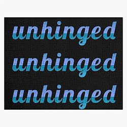 Very unhinged  veryunhinged  major slander funny Jigsaw Puzzle RB1512