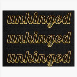 Very unhinged  veryunhinged  major slander funny Jigsaw Puzzle RB1512