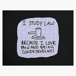 Law Slander Sticker Jigsaw Puzzle RB1512