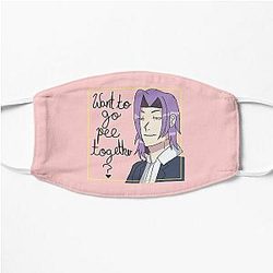 Want to go pee together Flat Mask RB1512