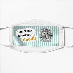 Goldendoodle slander Flat Mask RB1512