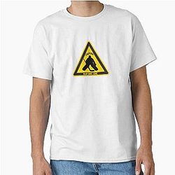 Caution Hockey Goalie Classic Danger