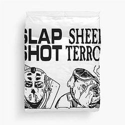 Slap Shot X Sheer Terror Duvet Cover