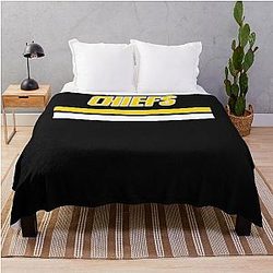 Hockey Charlestown Chiefs Slap Shot Throw Blanket