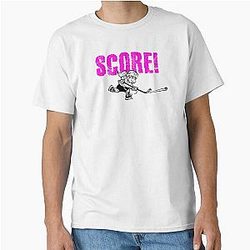 Girl Youth Hockey Player Slap Shot Classic T-Shirt