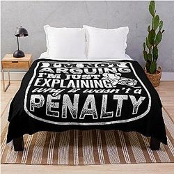 Player shins slap shot hockey rink slap throw blanket