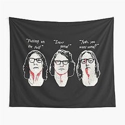 Putting on the foil Hanson Brothers Slap Shot Quote Tapestry
