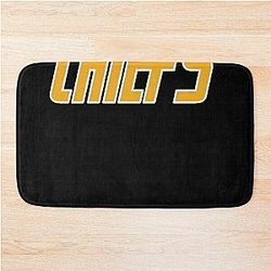 Slap Shot - Charlestown Chiefs - Hanson Brothers - Blue Classic Bath Mat