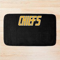 Slap Shot Charlestown Chiefs Hanson Brothers Blue Bath Mat