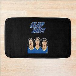 Hanson Brothers Slap Shot Classic T-Shirt Bath Mat
