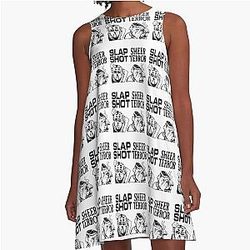 Slap Shot A-Line Dress