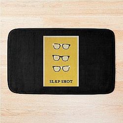Hanson Brothers Slap Shot Classic T Shirt Bath Mat