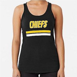 Hockey - Charlestown Chiefs Slap Shot Racerback Tank Top