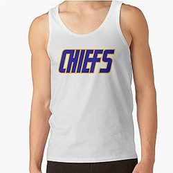 Charlestown Chiefs Ice Hockey Team Logo Slap Shot movie Tank Top