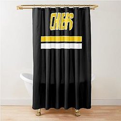 Hockey - Charlestown Chiefs Slap Shot Shower Curtain