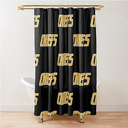 Slap Shot - Charlestown Chiefs - Hanson Brothers Blue Shower Curtain