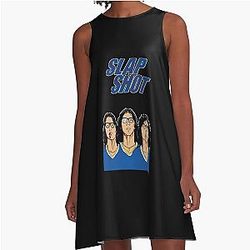 Hanson Brothers Slap Shot Classic A-Line Dress